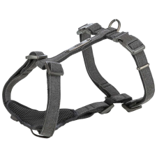 Trixie Hám CityStyle, Pamut, XS–S: 30–44 cm/10 mm, Fekete nyakörv, póráz, hám kutyáknak