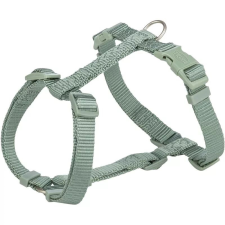 Trixie Hám-H Premium XS-S: 30-44cm/10 mm, Zsálya zöld nyakörv, póráz, hám kutyáknak