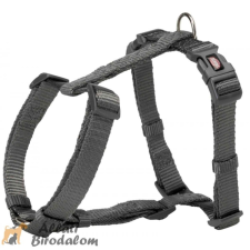 Trixie Hám-H Prémium Xs–S 30–44cm/10mm, grafit nyakörv, póráz, hám kutyáknak