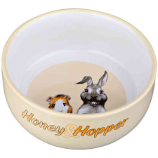 Trixie Honey &amp; Hopper kerámia tál kisállatoknak (250 ml / ø 11 cm) kutyatál