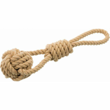  Trixie Játék BE NORDIC Labda Kötéllel 8cm/30cm játék kutyáknak