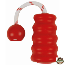 Trixie Játék Dog Activity Tömör Gumi Harang Kötéllel 9cm/22cm játék kutyáknak