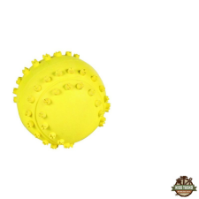 Trixie Játék Gumi Labda Tüskés Sipoló 6cm játék kutyáknak