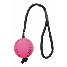 Trixie Játék Gumi Neon Labda Kötéllel 6cm/30cm játék kutyáknak