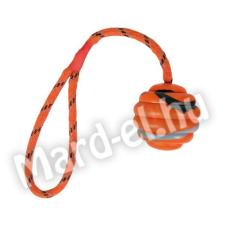  Trixie Játék Gumilabda színes zsinóros 33724 játék kutyáknak