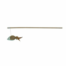 Trixie Játék Macskának Pálca Juta Egérrel 50cm játék macskáknak
