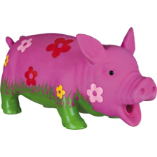 Trixie Játék Malac Virág Mintás 20cm játék kutyáknak
