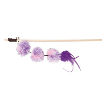 Trixie Játék pálca pompom labdával 40cm játék macskáknak