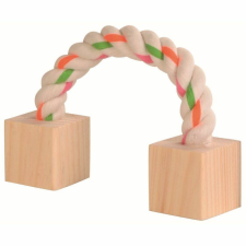 Trixie Játék Rágcsálónak Rágókötél 2 Fával 20cm rágcsáló felszerelés