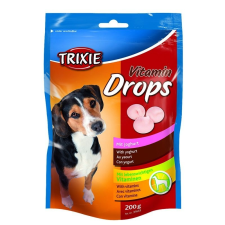 Trixie Joghurtos Drops 200gr Jutalomfalat Kutyának - TRX31643 jutalomfalat kutyáknak