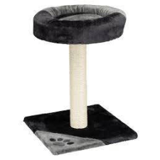 Trixie Junior Tarifa Scratching Post - kaparófa (fekete/szürke) macskák részére (35x35/52cm) macskafelszerelés