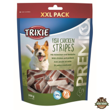 Trixie Jutalomfalat Premio hal+csirke csíkok XXL csomag 300gr jutalomfalat kutyáknak
