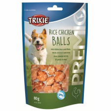  Trixie Jutalomfalat Premio rizses csirke golyók 80gr jutalomfalat kutyáknak
