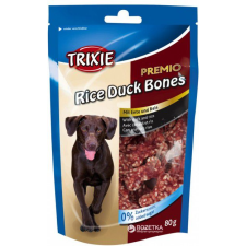 Trixie Jutalomfalat Premio rizses kacsás csontok 80gr (TX-31742) jutalomfalat kutyáknak