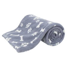 Trixie Kenny Blanket | Takaró (kék,mintás) kutyák részére - 150x100 cm szállítóbox, fekhely kutyáknak