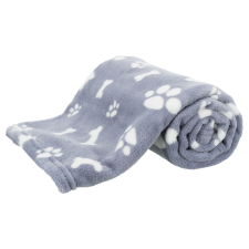 Trixie Kenny Blanket | Takaró (kék,mintás) kutyák részére - 75x50 cm szállítóbox, fekhely kutyáknak