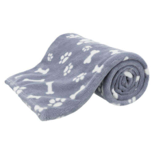 Trixie Kenny Blanket - takaró (kék,mintás) kutyák részére (75x50cm) szállítóbox, fekhely kutyáknak