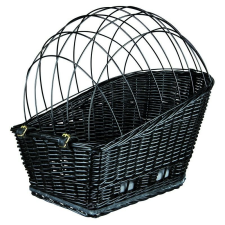 TRIXIE-KERÉKPÁRRA KOSÁR 35*49*55CM FEKETE szállítóbox, fekhely kutyáknak