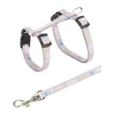 Trixie kitten macskahám 21-33cm - Rózsaszín nyakörv, póráz, hám macskáknak