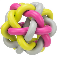 Trixie Knotted Ball | Natúr gumi játék (labda) kutyák részére - 7 cm játék kutyáknak