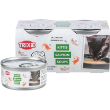 Trixie Konzerv Kittis Leves Csirkével és Lazaccal, 4x80g macskaeledel
