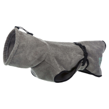 Trixie Kutyafürdőköpeny, L 60 cm, Szürke, 23574 kutyaruha