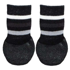 Trixie Kutyazokni Csúszásmentes Talppal L-XL Fekete 2db/Csomag kutyaruha