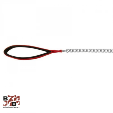  Trixie láncos póráz nylon fogóval 1m/4mm piros nyakörv, póráz, hám kutyáknak