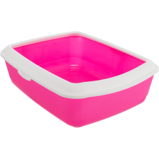  Trixie Macska WC Classic Peremmel, 37 × 15 × 47 cm, Rózsaszín/Fehér macskatoalett