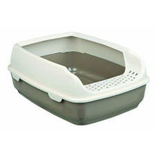 Trixie Macska WC Delio Peremmel, 38 × 20 × 50 cm Macskamintás, Szürke/Fehér macskatoalett