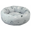 Trixie Mimi Bed - kerek, peremes fekhely (világosszürke) macskák részére (Ø50cm)