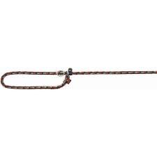 Trixie Mountain Rope Retriever fényvisszaverő kötélpóráz (S-M; 1.70 m; ø 8 mm; Fekete/Narancssárga) nyakörv, póráz, hám kutyáknak
