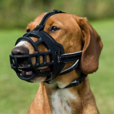  Trixie Muzzle Flex Szilikon Szájkosár Fekete – L-XL szájkosár