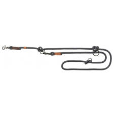 Trixie Nordic kiképzőpóráz S-M sötétszürke, barna 2m/8mm nyakörv, póráz, hám kutyáknak