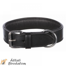 Trixie Nyakörv Active bőr M 38-45cm/40mm fekete nyakörv, póráz, hám kutyáknak