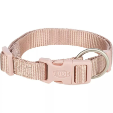 Trixie Nyakörv Premium M-L: 35-55 cm/20 mm, Világos rózsaszín nyakörv, póráz, hám kutyáknak