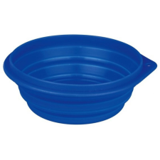 Trixie összecsukható szilikon tál utazáshoz 1l/18cm nyakörv, póráz, hám kutyáknak
