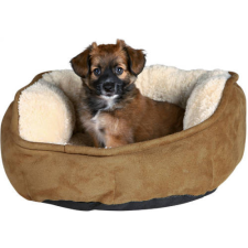 Trixie Othello Bed - kerek, peremes fekhely (barna/bézs) kutyák részére (Ø60cm) szállítóbox, fekhely kutyáknak