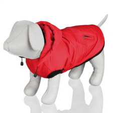 Trixie Palermo Dog Winter Coat - téli kabát (piros,fekete) kutyák részére (XS) 30cm kutyaruha