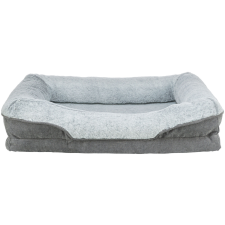 Trixie Pat Ortopedic Vital Lino, 90x65 cm, Gri/Gri Deschis, 374051 szállítóbox, fekhely kutyáknak