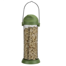 Trixie Peanut Feed Dispenser - vadmadár etető sötétzöld 500ml, 22cm etető, itató madaraknak