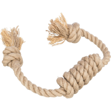 Trixie Playing Rope with Stick | Játék kender/pamutból (kötél) kutyák részére - 48 cm játék kutyáknak