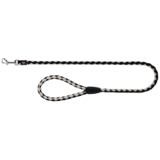 Trixie Póráz Cavo, S–M: 1.00 m/12 mm, Fekete/Ezüst nyakörv, póráz, hám kutyáknak
