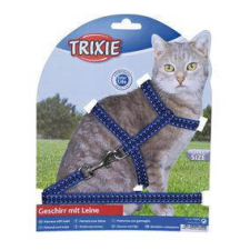  Trixie póráz+hám, 22-42 cm/10 mm, 1.20 m nyakörv, póráz, hám macskáknak
