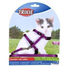 Trixie póráz+hám kitten, 19–31 cm/8 mm, 1.20 m nyakörv, póráz, hám macskáknak