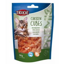 Trixie Premio Chicken Cubes - jutalomfalat (csirke) macskák részére (50g) jutalomfalat macskáknak
