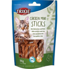 Trixie Premio Chicken Mini Sticks - jutalomfalat (csirke,rizs) macskák részére (50g) jutalomfalat macskáknak