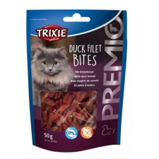 Trixie Premio Duck Filet Bites - jutalomfalat (kacsa) macskák részére (50g) jutalomfalat macskáknak