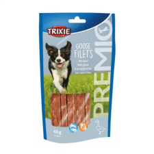 Trixie PREMIO Goose Filets - jutalomfalat (liba) 65g jutalomfalat kutyáknak