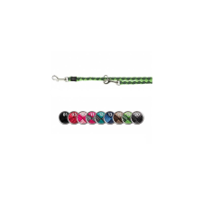 Trixie prémium állítható póráz - rózsaszín/szürke - (S-M) 2m/12mm nyakörv, póráz, hám kutyáknak
